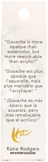 Paper Fashion Gouache Paint .68oz-Red Bloom - ACPFG349-49335 Paper Fashion Gouache Paint .68oz-Red Bloom - ACPFG349-49335