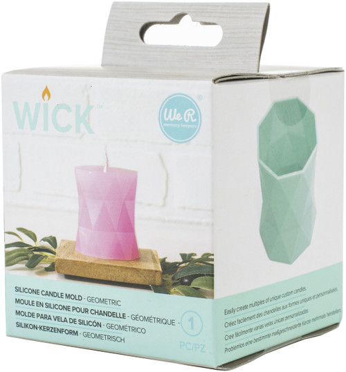 We R Wick Candle Mold-Geometric - 660343