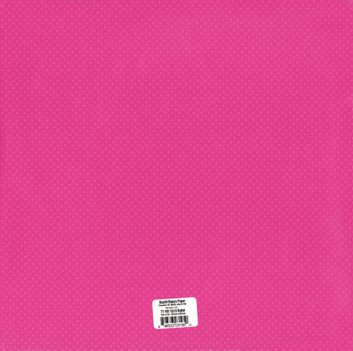 25 Pack - Bazzill Dotted Swiss Cardstock 12"X12"-Ballet/Dotted Swiss - DOTSW12-3195 - 846523031950