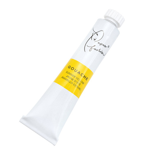 Paper Fashion Gouache Paint .68oz-Summer Yellow - ACPFG349-49336