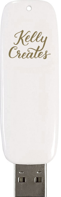 We R Foil Quill USB Artwork Drive-Kelly Creates - WR660721