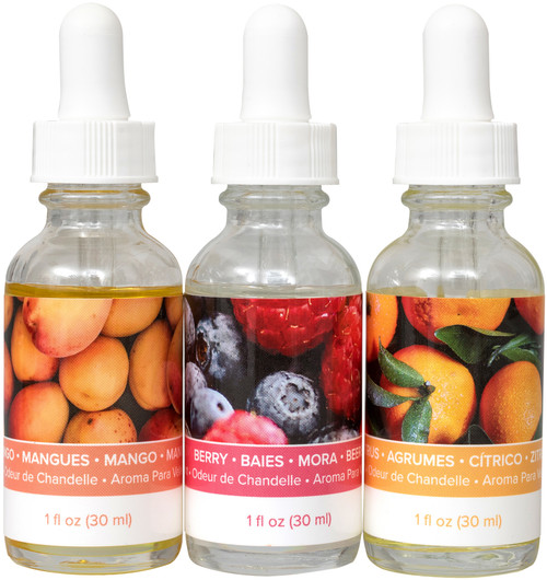 We R Memory Keepers Wick Candle Scent 1oz 3/Pkg-Fruit Smoothie - WRWS-60328 We R Memory Keepers Wick Candle Scent 1oz 3/Pkg-Fruit Smoothie - WRWS-60328