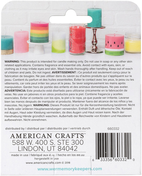 We R Memory Keepers Wick Candle Scent 1oz 3/Pkg-Holiday Cheer - WRWS-60332
