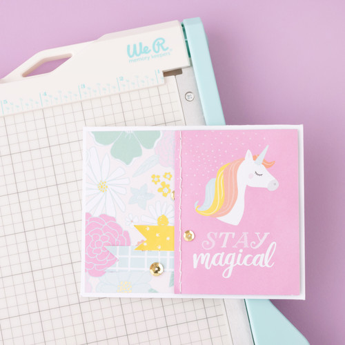 We R Mini Guillotine Paper Cutter-1 Piece - WR660093 We R Mini Guillotine Paper Cutter-1 Piece - WR660093