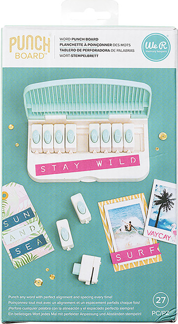 We R Punch Board-Word - WR661599 - 633356615996