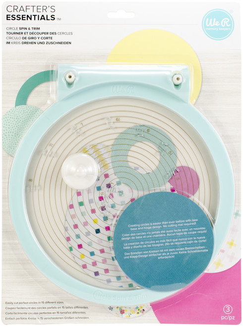 We R Memory Keepers Circle Spin & Trim-3 Pieces - WR660091 - 633356600916