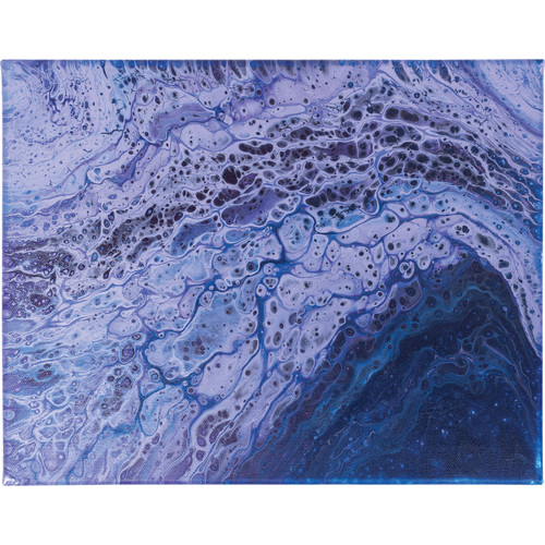 American Crafts Color Pour Pre-Mixed Paint Kit 4/Pkg-Galaxy Surge - 348502