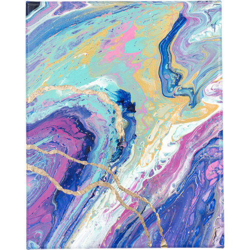 American Crafts Color Pour Pre-Mixed Paint Kit 4/Pkg-Galaxy Surge - 348502