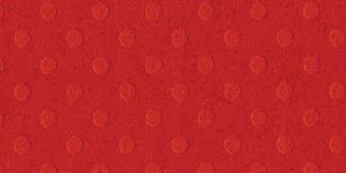 25 Pack - Bazzill Dotted Swiss Cardstock 12"X12"-Fireball/Dotted Swiss - DOTSW12-1322 - 846523013222