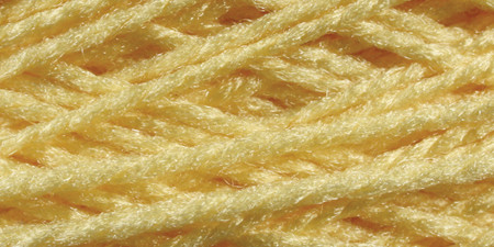 Needloft Craft Yarn 20yd-Yellow - 510-57 - 723347510574