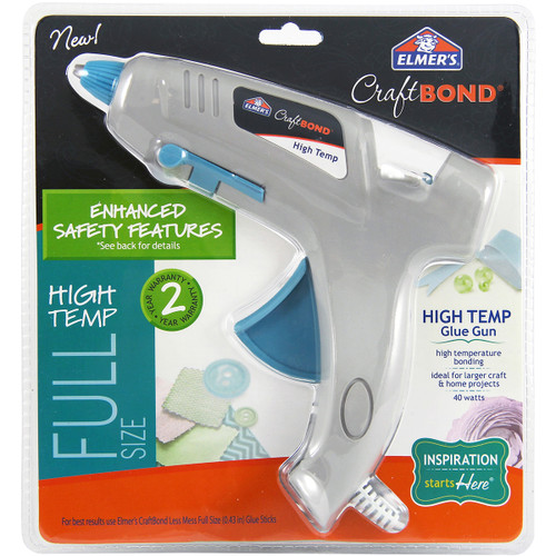 Elmer's CraftBond(R) High-Temp Full Size Glue Gun-40 Watts - E6051 - 026000060516 Elmer's CraftBond(R) High-Temp Full Size Glue Gun-40 Watts - E6051 - 026000060516