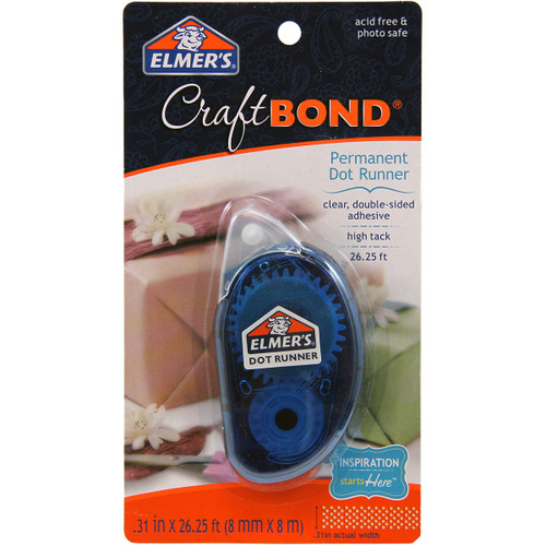 Elmer's CraftBond(R) Permanent Dot Runner-.31"X315" - E4010 - 026000040105
