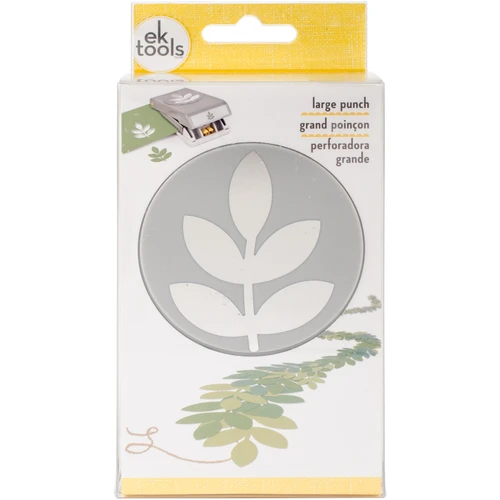 EK Tools Large Punch-5 Leaf Branch - E5430326 - 015586786637