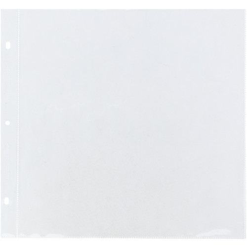 American Crafts Page Protectors Top-Loading 12"X12" 10/Pkg-(1) 12"X12" Pocket - 76711