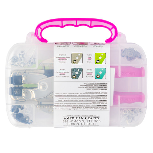 Crop-A-Dile Punch Kit-Pink - 70908 Crop-A-Dile Punch Kit-Pink - 70908