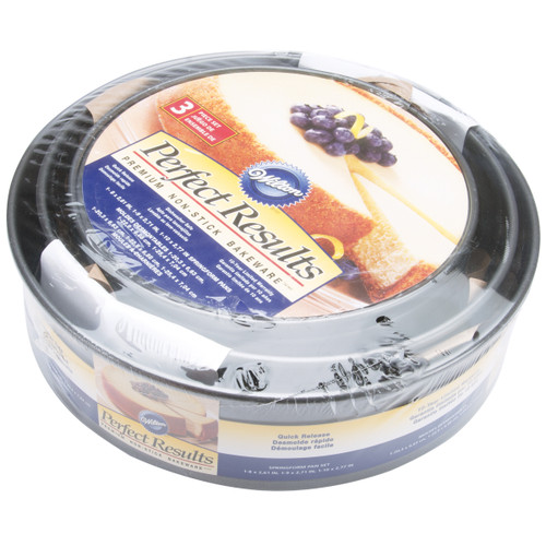 Perfect Results Springform Pans 3/Pkg-Round 8", 9" & 10" - W6808 - 070896258083