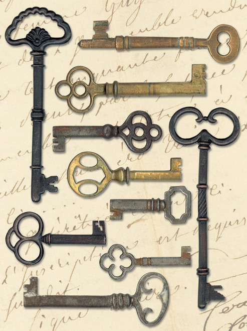 Life's Journey Metal Art-Keys - K565227