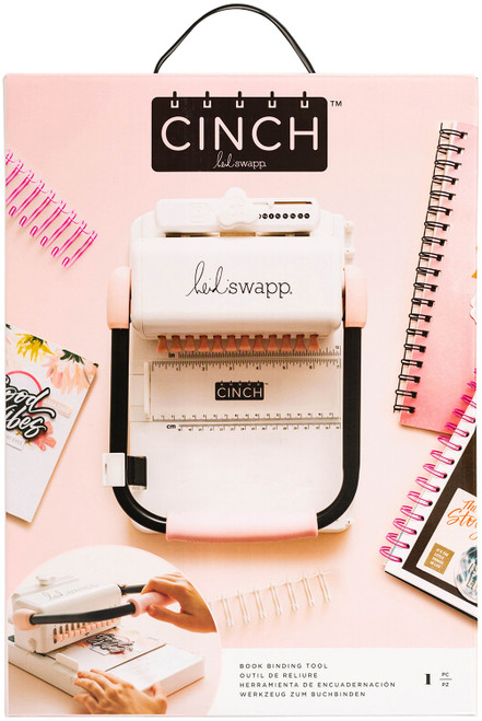 Heidi Swapp Cinch Book Binding Tool W/Square Holes-11.5"X8"X5" - 662789 - 633356627890