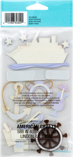 Jolee's Le Grande Dimensional Stickers-Bon Voyage - E5050085