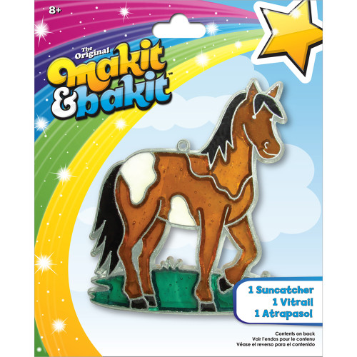 Colorbok Makit & Bakit Suncatcher Kit-Horse - 5A003136-48945 - 765468489452