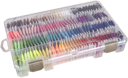 ArtBin Floss Finder With Dividers-10.75"X7.375"X1.75" Translucent - 6840JN - 071617017750