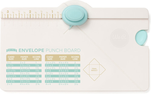 We R Memory Keepers Punch Board-Mini Envelope - 6605416 - 633356605416