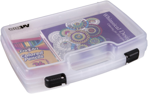 ArtBin Quick View Carrying Case-17"X3.875"X12.375" Translucent - 8017AB ArtBin Quick View Carrying Case-17"X3.875"X12.375" Translucent - 8017AB