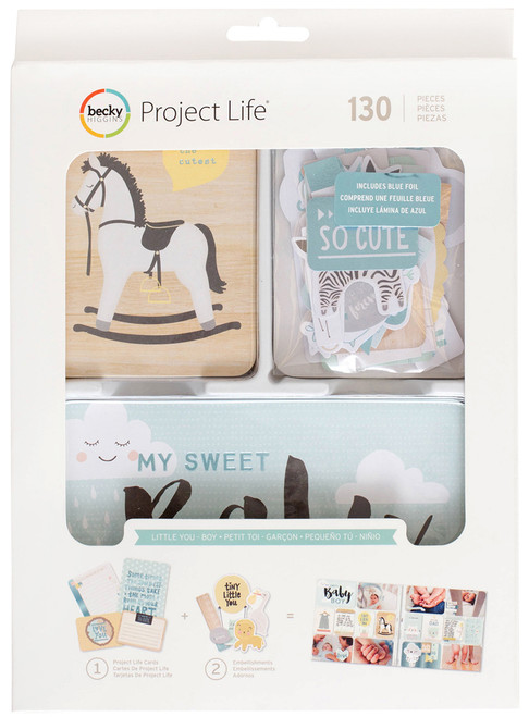 Project Life Value Kit 71/Pkg-Little You Boys - 380805 - 718813808057