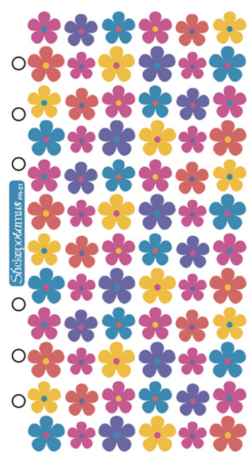 Sticko Stickers-Mini Flowers - SPPR29 - 015586471878