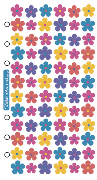 Sticko Stickers-Mini Flowers - SPPR29 - 015586471878