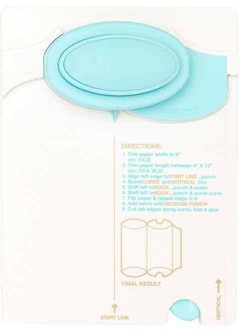 We R Memory Keepers Punch Board-Pillow Box - 71335 - 633356713357