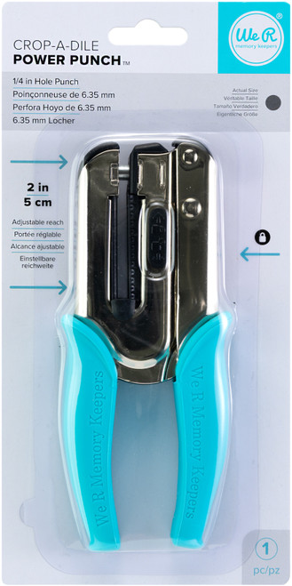 We R Crop-A-Dile Power Punch-.25" Hole - 71272-12725 - 633356712725