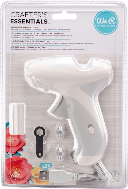 We R Memory Keepers USB Mini Glue Gun-White - 662067 - 633356620679