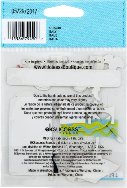 Jolee's Boutique Dimensional Stickers-Italy - SPJB-630