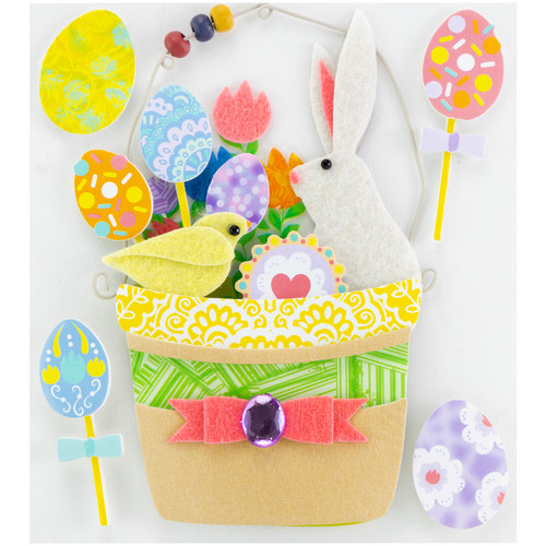 Jolee's Boutique Dimensional Stickers-Easter Basket - E5021767