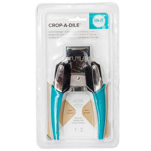 We R Crop-A-Dile Corner Chomper Tool-Rounded, .25" & .5" - 70904 - 633356709046