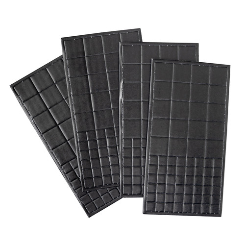 Sticky Thumb Dimensional Adhesive Foam 272/Pkg-Black Tabs, Assorted Sizes - ST340055