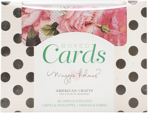 American Crafts A2 Cards W/Envelopes (4.375"X5.75") 40/Box-Maggie Holmes Open Book - 347052 - 718813470520 American Crafts A2 Cards W/Envelopes (4.375"X5.75") 40/Box-Maggie Holmes Open Book - 347052 - 718813470520