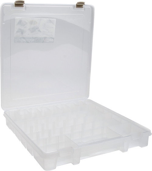 ArtBin Super Satchel Slim 8-28 Compartments -15.25"X14"X2" Translucent - 9101AB