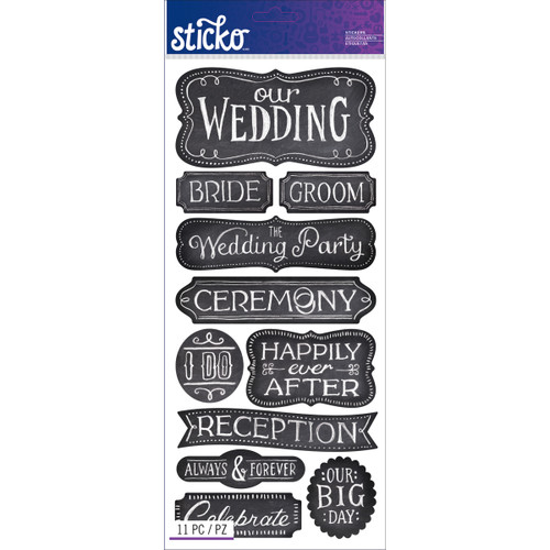 Sticko Stickers-Wedding - E5260135 - 015586799125