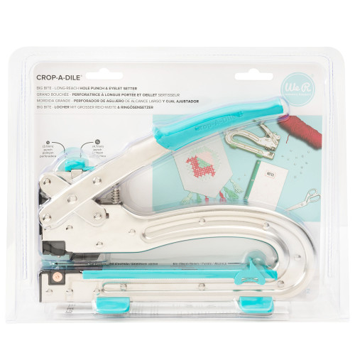 We R Crop-A-Dile II Big Bite Punch-Long Reach And Eyelet Setter - 70911 - 633356709114