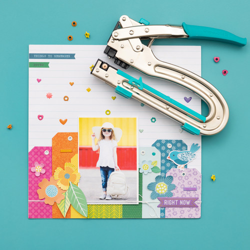 Crop-A-Dile II Big Bite Punch-Long Reach And Eyelet Setter - 70911