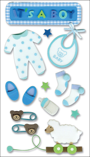 Jolee's Stickers-Baby Boy - SPJH006
