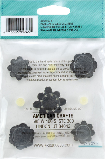 Jolee's Boutique Dimensional Stickers-Pearl & Gem Clusters - E5021076