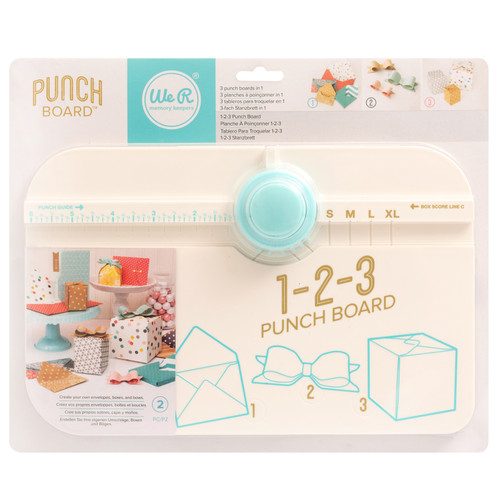 We R Memory Keepers Punch Board-1-2-3 - 662530 - 633356625308