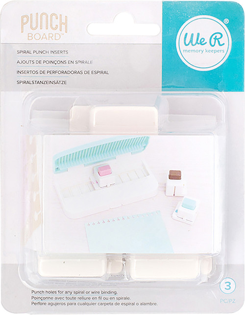 We R Memory Keepers Spiral Punch Inserts-3/Pkg - 662395 - 633356623953