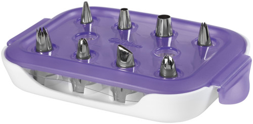 Wilton Starter Decorating Tip Set 8/Pkg-Assorted Styles - W1369
