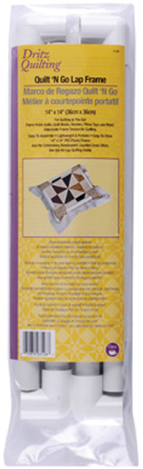 Dritz Quilting Quilt-N-Go Lap Frame 14"X14"- - 3128