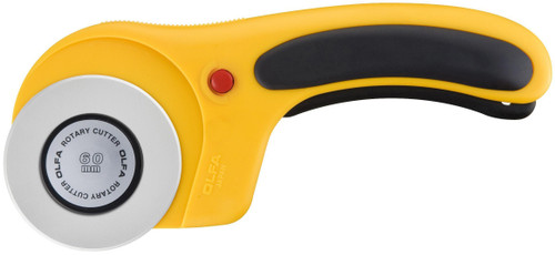 OLFA Ergonomic Rotary Cutter 60mm- - RTY3/DX OLFA Ergonomic Rotary Cutter 60mm- - RTY3/DX