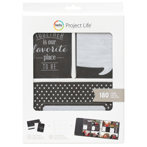 Project Life Card Kit 180/Pkg-Good Times - 380341 - 718813803410